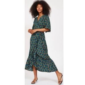 Elegant Green Maxi Dress